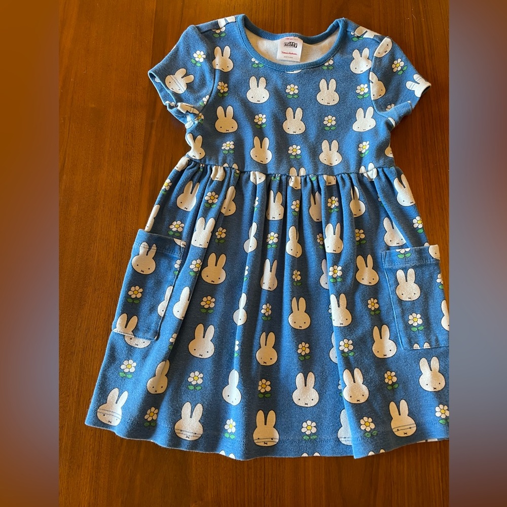 Hanna Andersson Miffy Dress size 4T